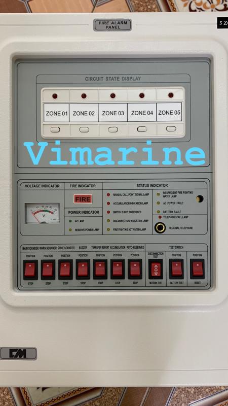 Tủ báo cháy tự động (5 kênh)