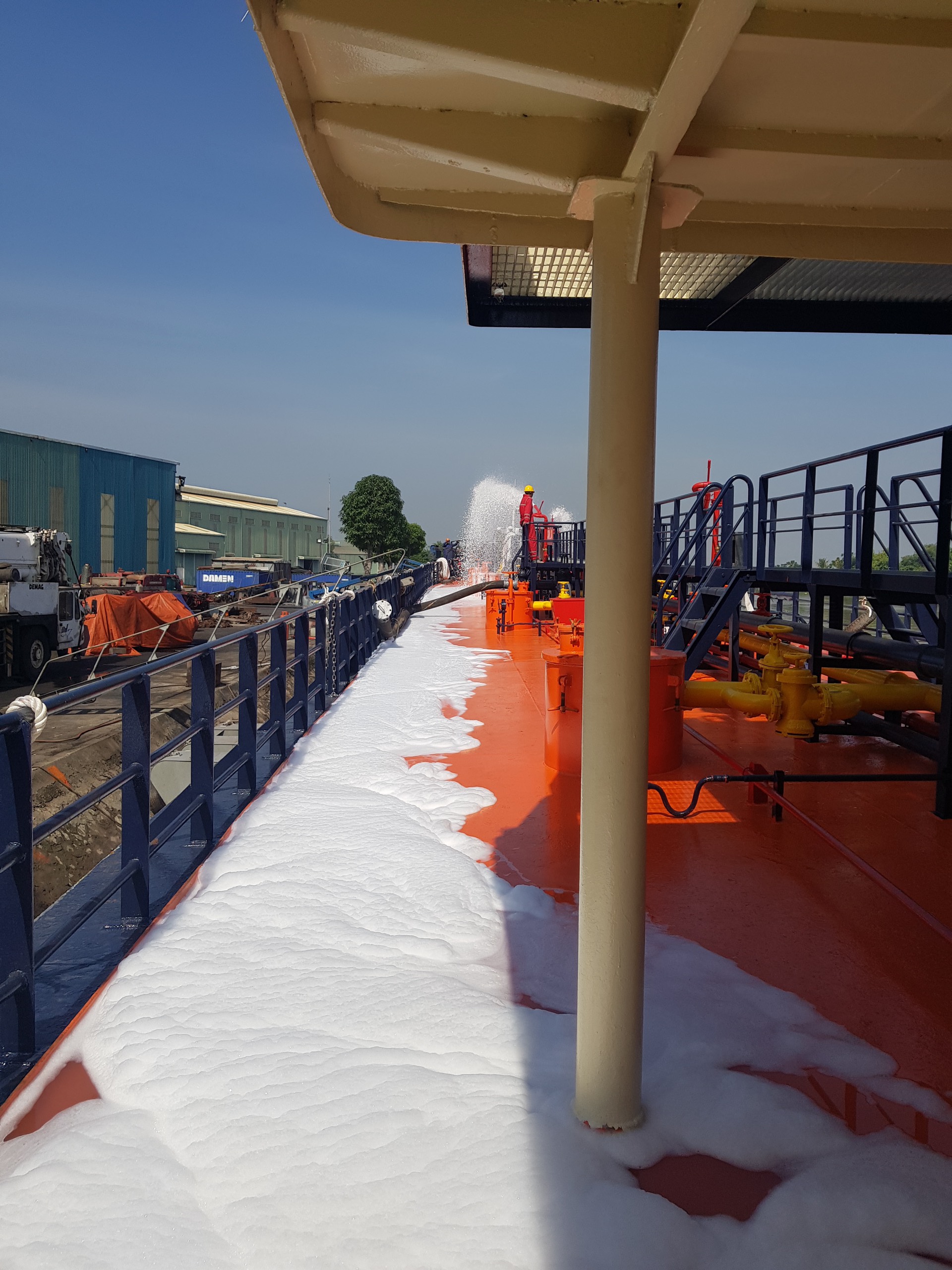 Cung ứng, lắp đặt hệ thống chữa cháy bằng bọt